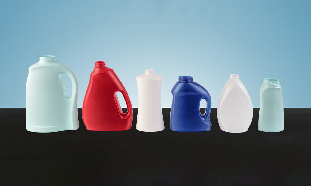 Mesin blow moulding botol botol sampo